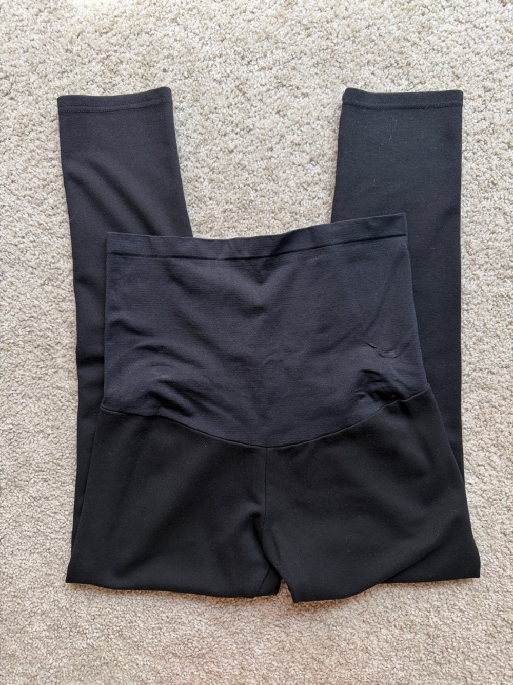 Bella Vida Black Maternity Leggings Medium